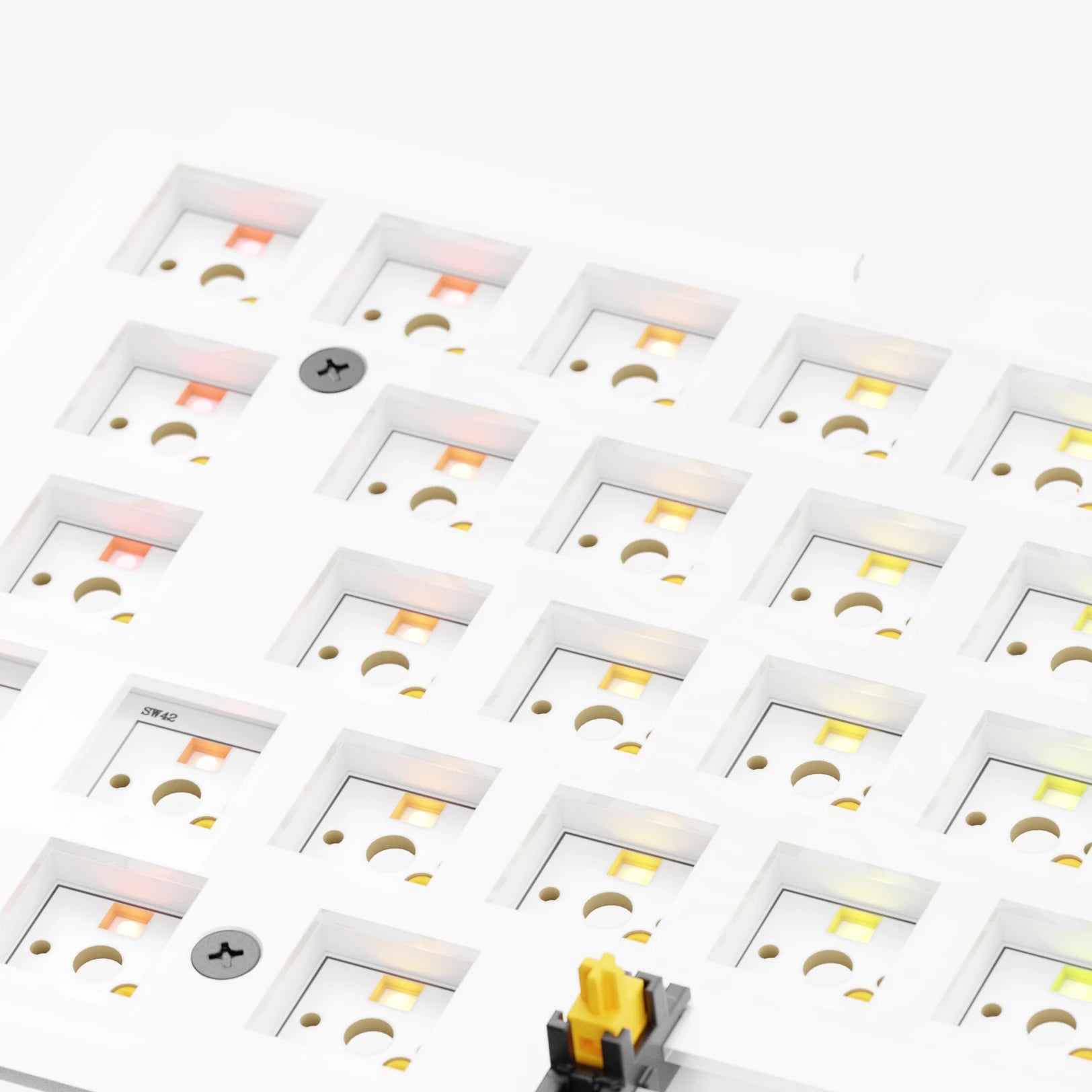 GMMK 3 Mechanical Keyboard Switch Plates - Compatible with GMMK 3 60% 65% 75% Layouts - Aluminum Steel PC Material - Perfect for Gaming Typing & Custom Keyboard Builds