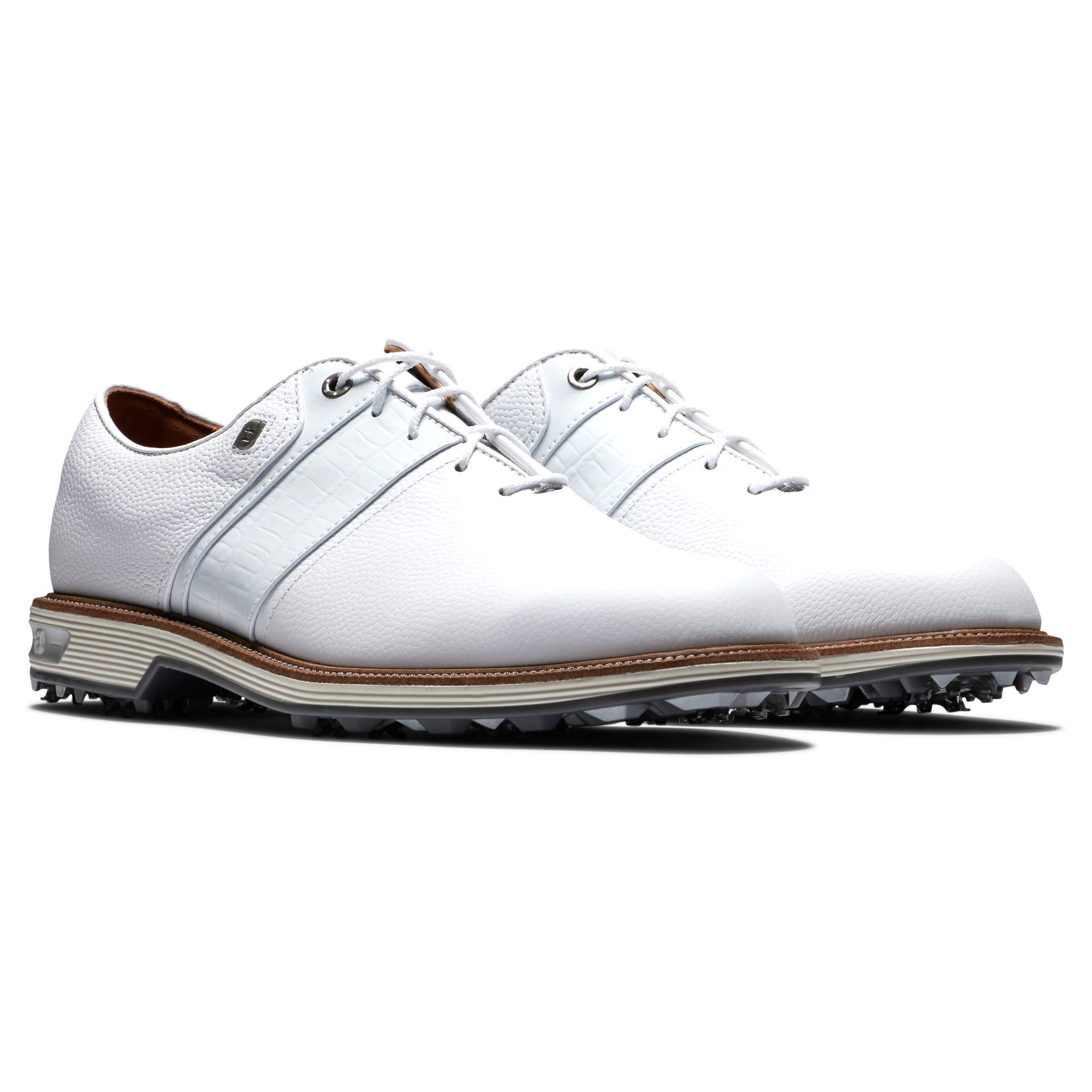 FootJoy Men's Premiere Series Packard Golf Shoes - Waterproof Spiked Golf Shoes for Men with Superior Comfort & Traction - Perfect for Professional Golfers & Weekend Players on the Course