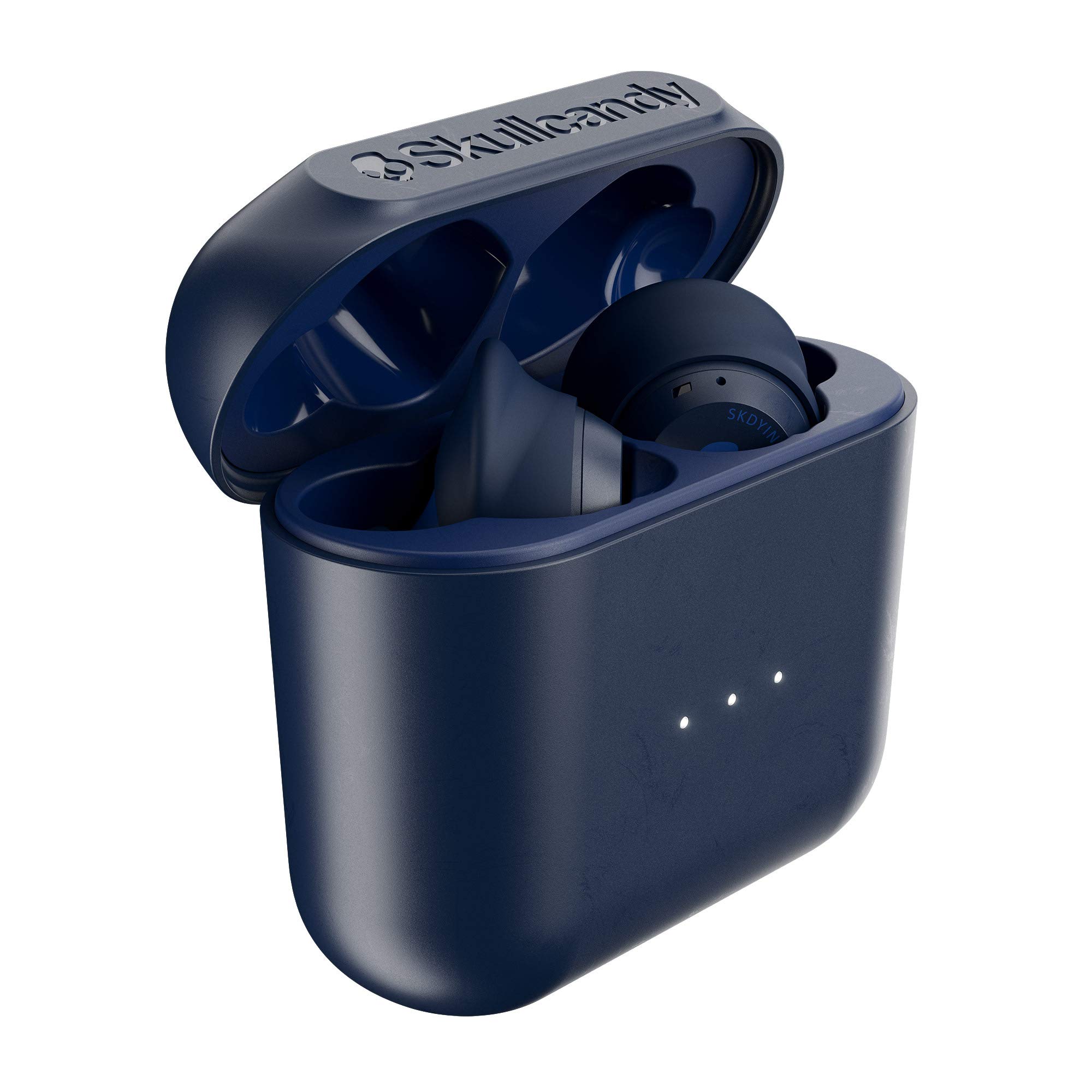 Skullcandy Indy True Wireless Earbuds - Bluetooth 5.0, 16H Battery, IP55 Waterproof, Built-in Mic (Indigo Blue) | Perfect for Gym, Running, Travel & Daily Use