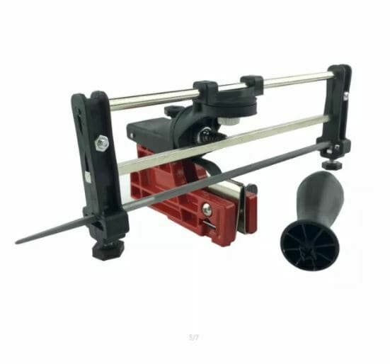Holzfforma® Bar Mounted Chainsaw Chain Sharpener - Professional Saw Chain Filing Guide for Easy Sharpening | Perfect for Woodworking, Tree Cutting & Forestry Maintenance