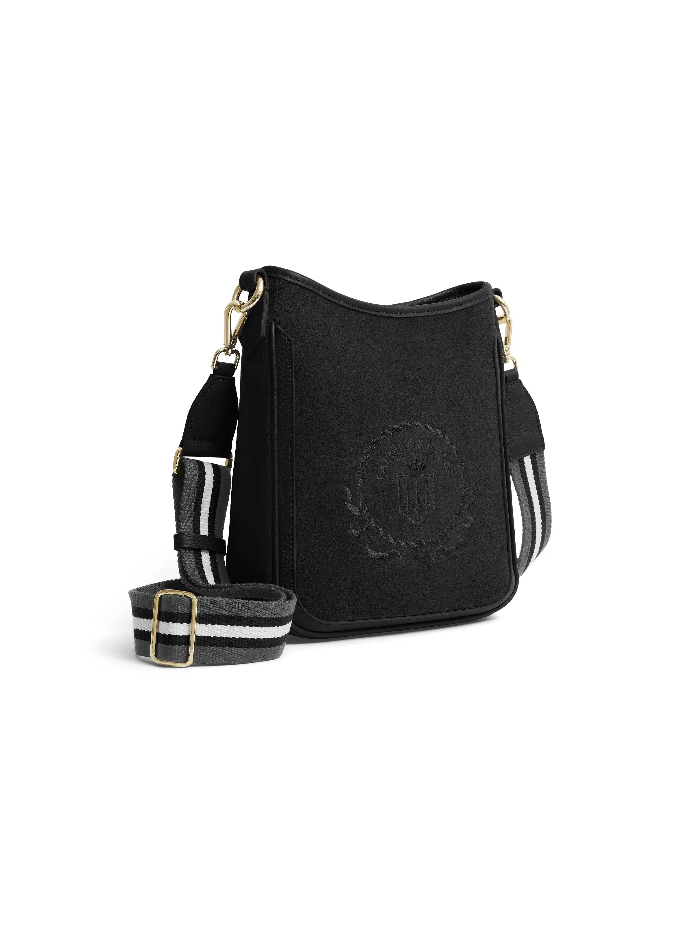 Premium Richmond Messenger Bag for Men & Women - Stylish & Durable Black Crossbody Bag - Perfect for Work, Travel & Everyday Use
