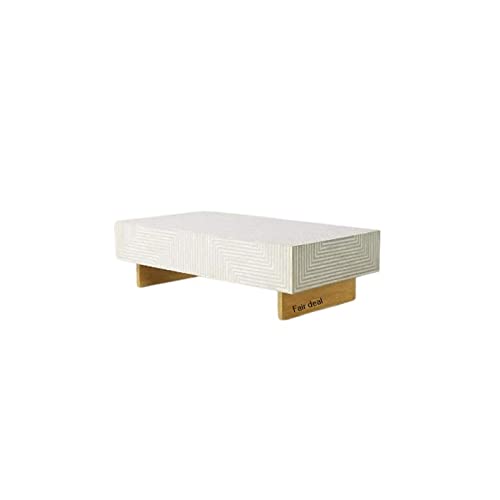 Handcrafted Antique Bone Inlay Coffee Table - Grey Wooden Storage Table for Living Room & Bedroom | Fairdeal Handicrafts | Perfect for Home Decor, Lounge Furniture & Small Space Organization