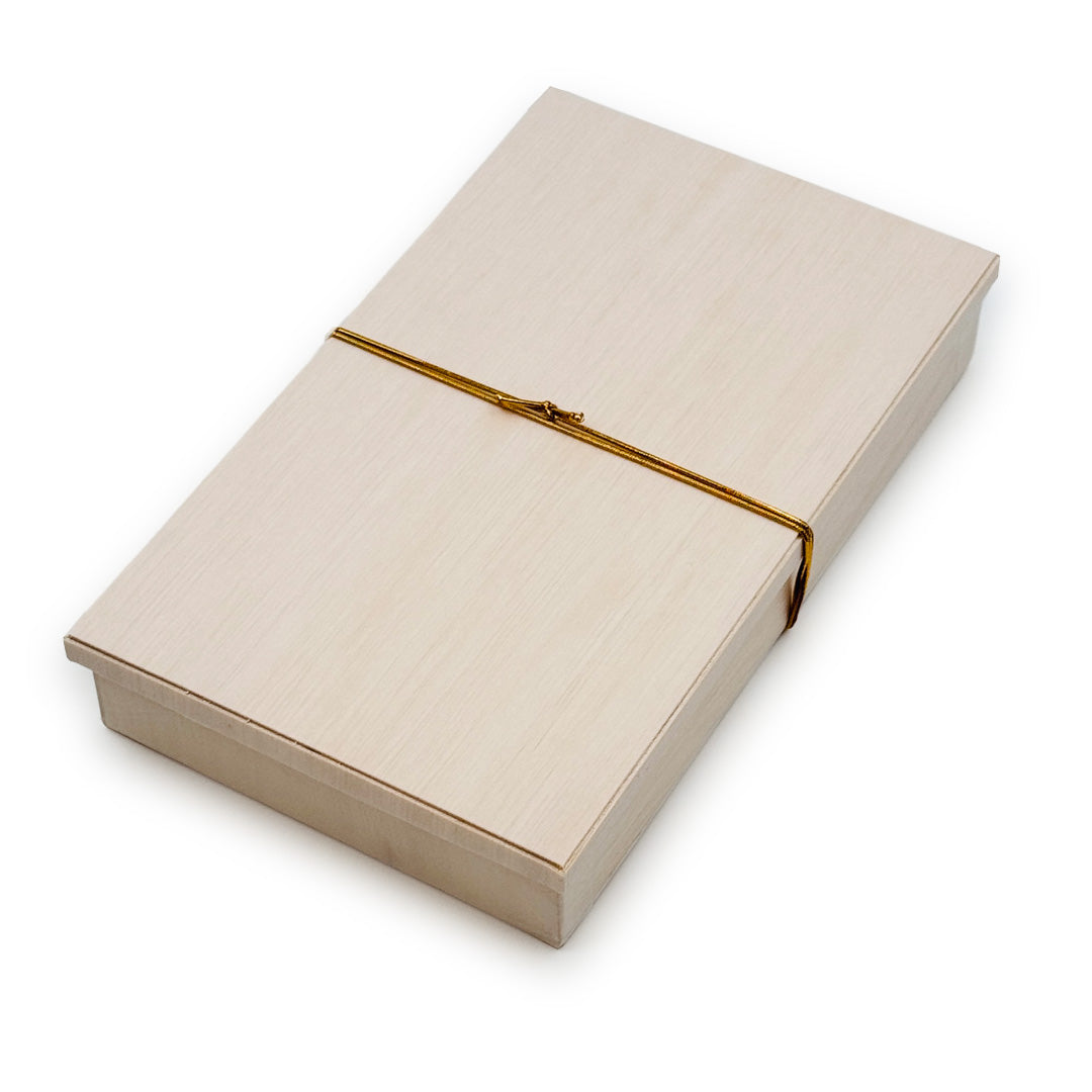 Eco-Friendly Coco Wooden Rectangular Takeout Bento Box - Large 9