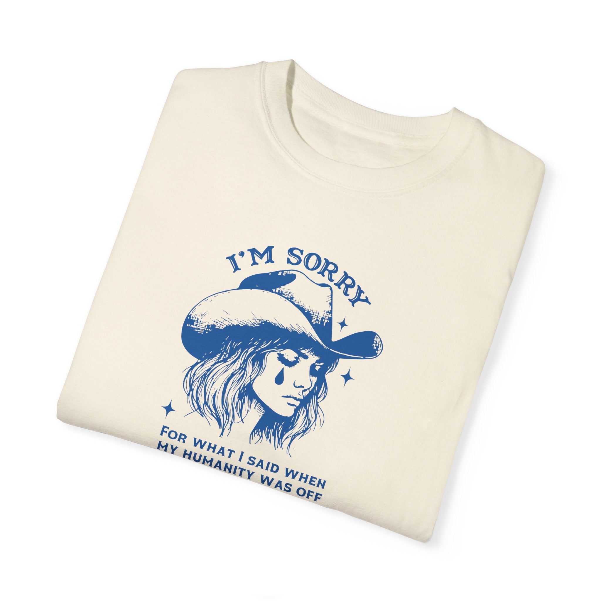 Sorry My Humanity Was Off T-Shirt - Funny Sarcastic Graphic Tee for Men & Women - Perfect for Casual Wear, Gifts & Humorous Occasions