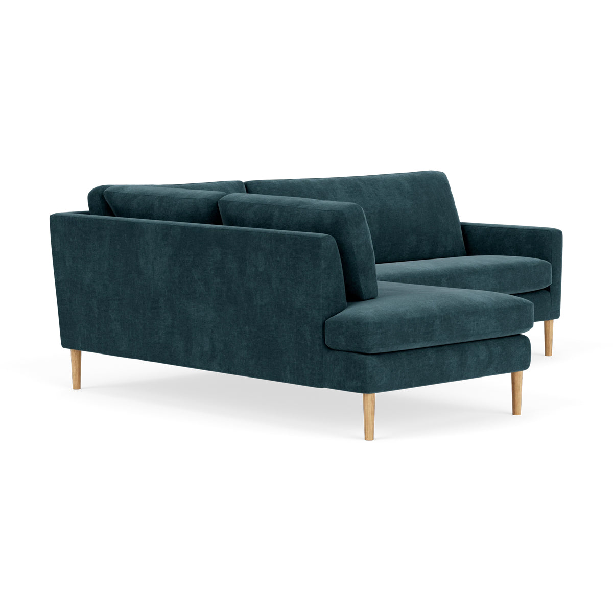Astha Fabric Left Corner Sofa - Modern L-Shaped Sectional Couch for Living Room, Lounge & Small Spaces | Comfortable Home Furniture for Relaxing & Entertaining