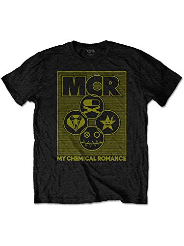 My Chemical Romance 'Lock Box' Graphic T-Shirt - Medium, Black | Band Merch for Concerts, Casual Wear & Fan Gifts