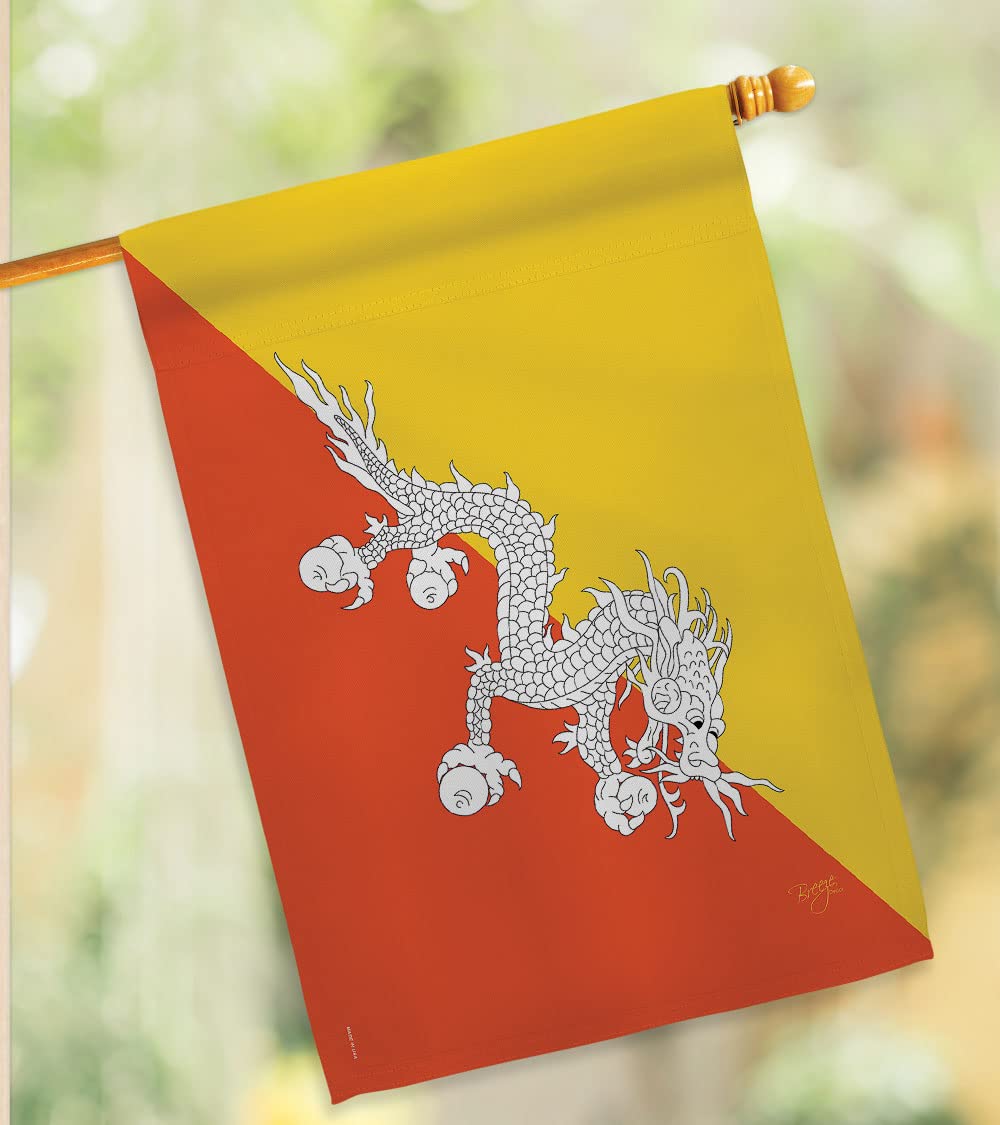 Bhutan National Flag Set 28