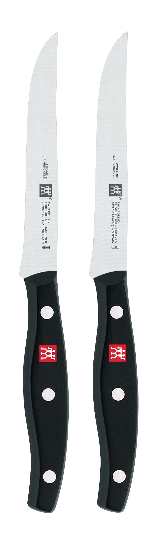 Premium 4-Piece Steak Knife Set - High-Quality Stainless Steel Blades for Perfect Cuts | Ideal for BBQ, Dinner Parties & Home Kitchen Use