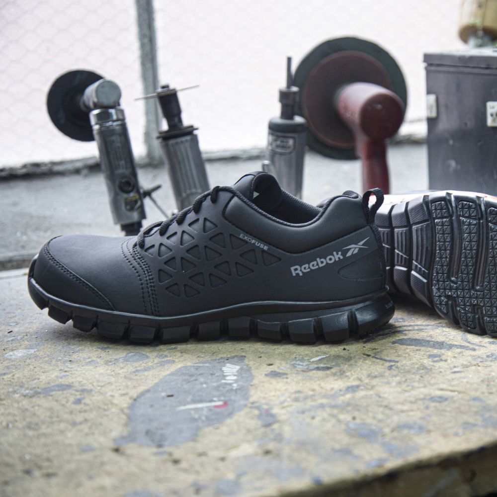 Reebok Sublite Work Safety Shoes for Men & Women - Composite Toe, CSA Certified (IB4051) - Ideal for Construction, Warehouse & Industrial Work