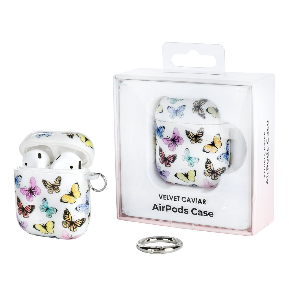 Butterfly Design AirPod Case - Cute & Protective Cover for Apple AirPods - Perfect for Daily Use, Travel & Gifting