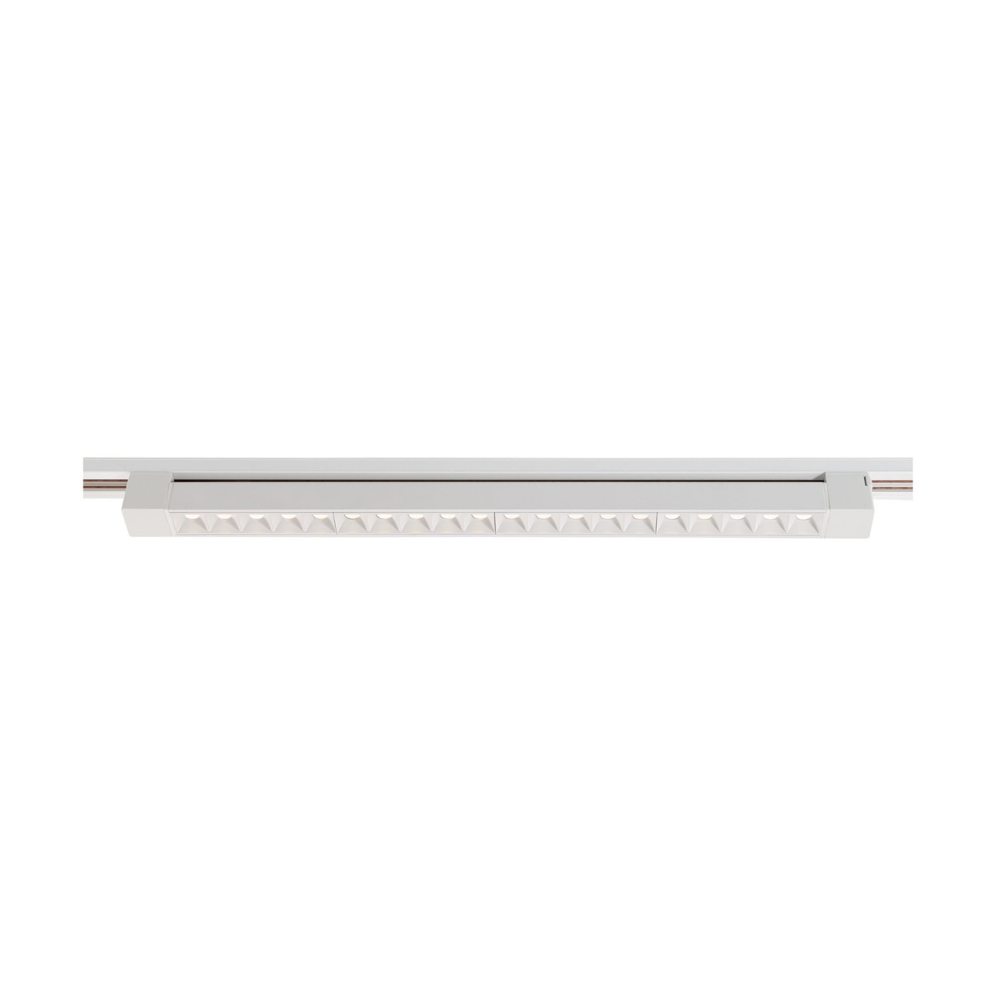 2ft LED Linear Track Light Bar - 30W, 1900 Lumens, 3000K Warm White, Halo Design, 30° Beam Angle - Perfect for Kitchen, Retail, Gallery & Accent Lighting