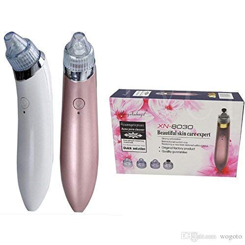 KanakMall 3-Level USB Charging T-Zone Pore Cleanser - Blackhead & Acne Removal Tool for Face & Nose - Perfect for Daily Skincare & Spa Treatments