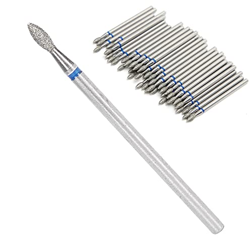 Professional Nail Grinding Head & Polishing Bits - 2.3mm Easy-Use Nail Drill Bits for Manicure, Pedicure & Nail Art - Perfect for Home Salons & Professional Nail Technicians