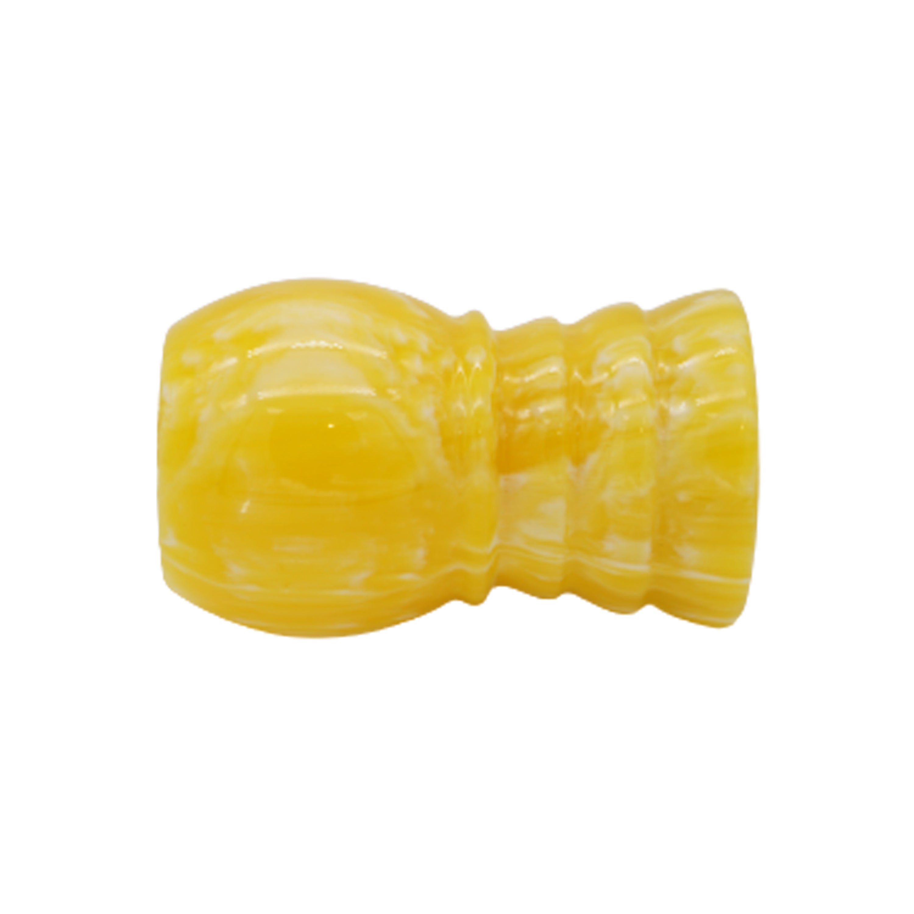 Premium Lemon Drop Handcrafted Shaving Brush Handle - Fits 24mm & 26mm Knots - Perfect for Wet Shaving & Grooming Gifts for Men
