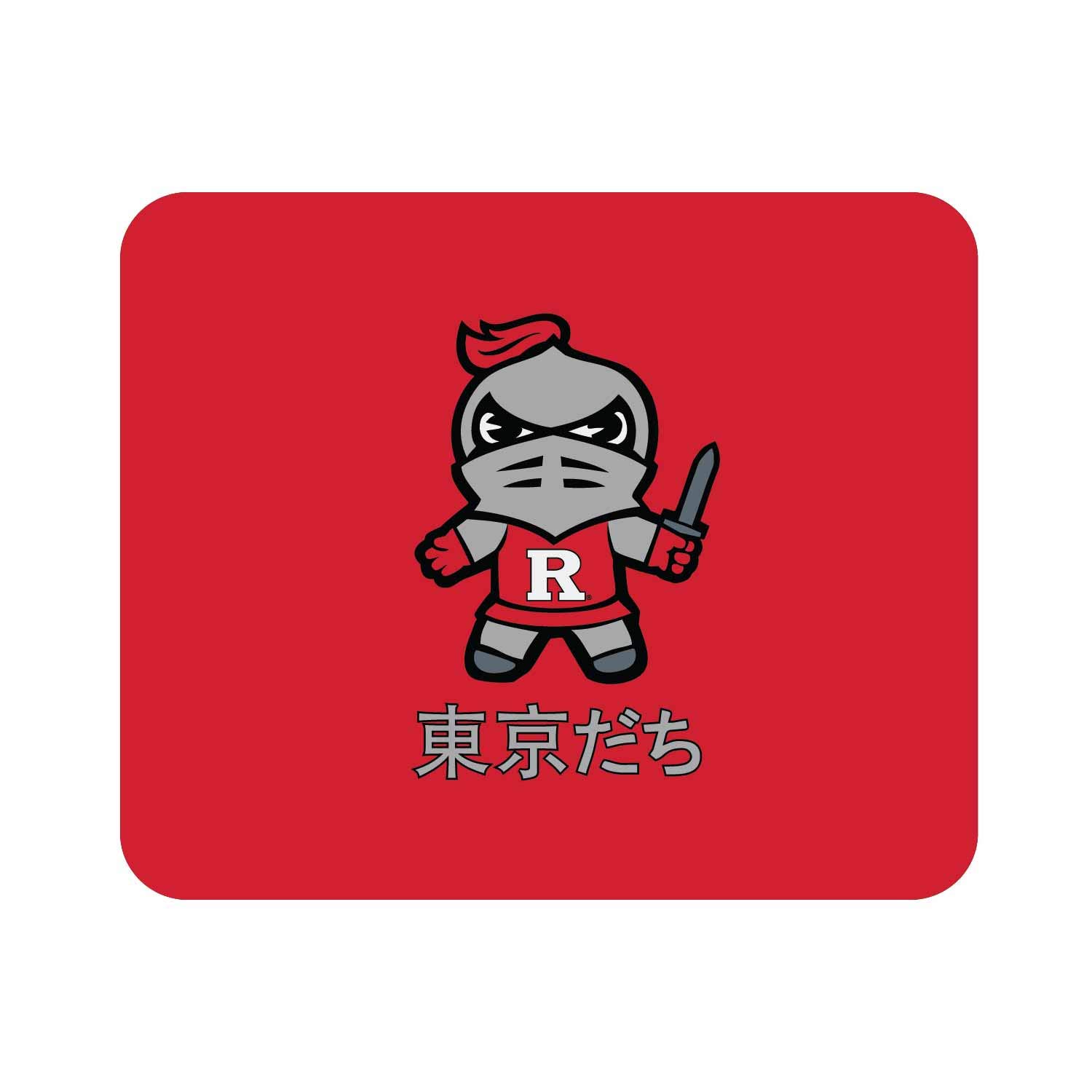 OTM Essentials Rutgers University Standard Fabric Mouse Pad - Non-Slip Desk Accessory for Gaming & Office Use - Perfect for Dorm Rooms, Home Offices & Workstations
