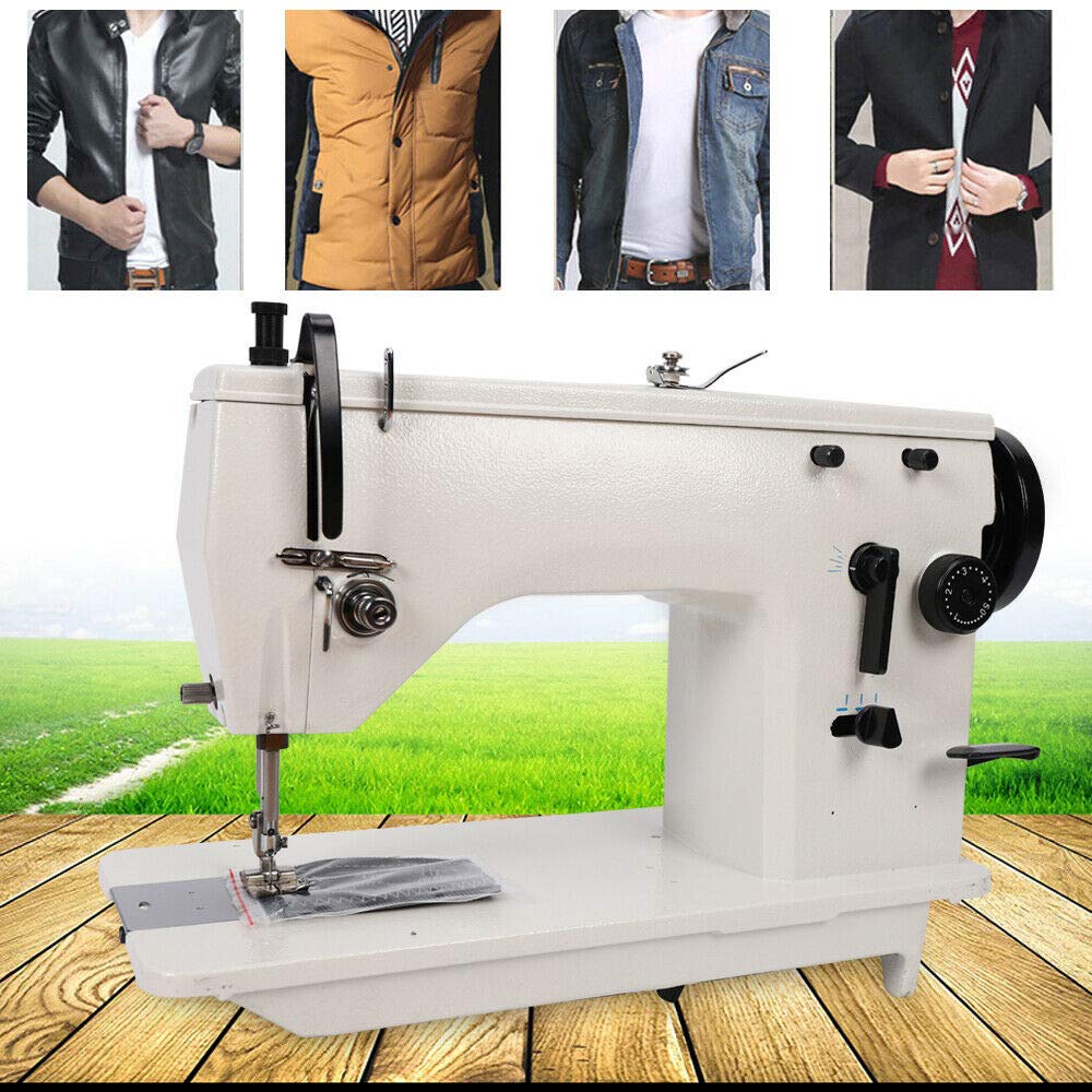 Heavy Duty Industrial Sewing Machine with Walking Foot - 2000RPM DPX5 for Upholstery, Leather & Denim | Straight & Curved Seams | Beginner-Friendly | Perfect for Home DIY, Furniture Repair & Professional Tailoring