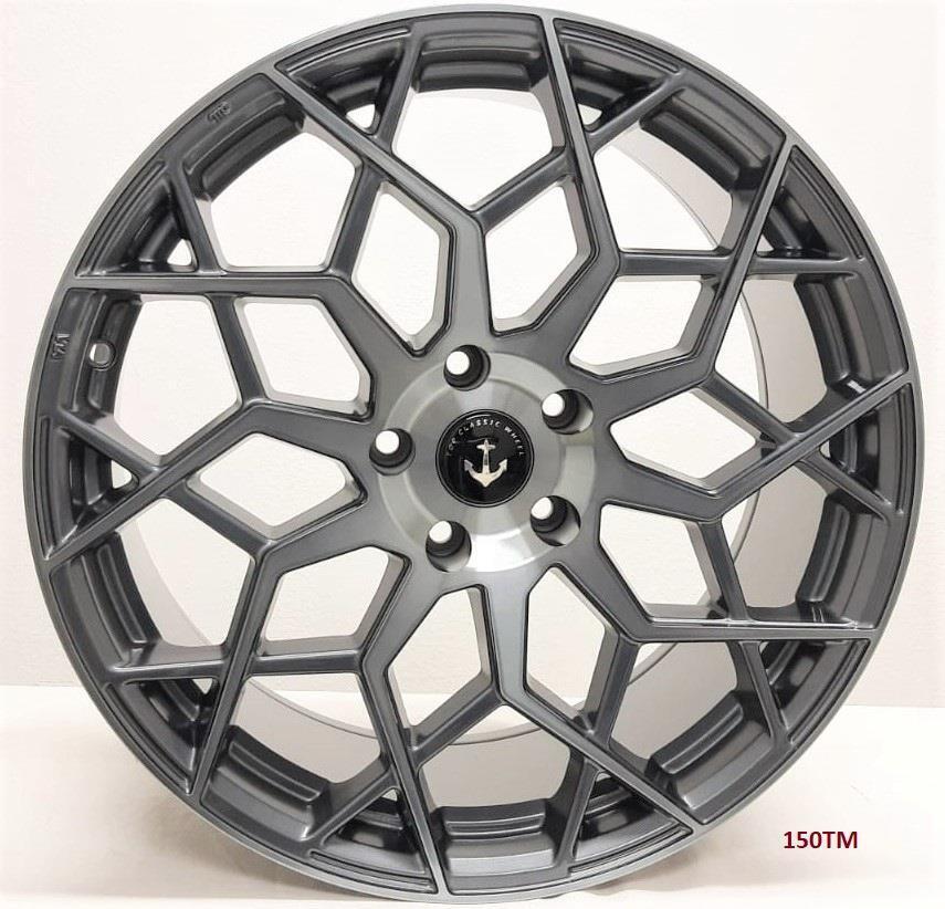 19x8.5 5x114.3 Alloy Wheels for 2020-2023 KIA STINGER AWD - Silver Rims for Performance & Style - Perfect for Street Racing & Car Upgrades