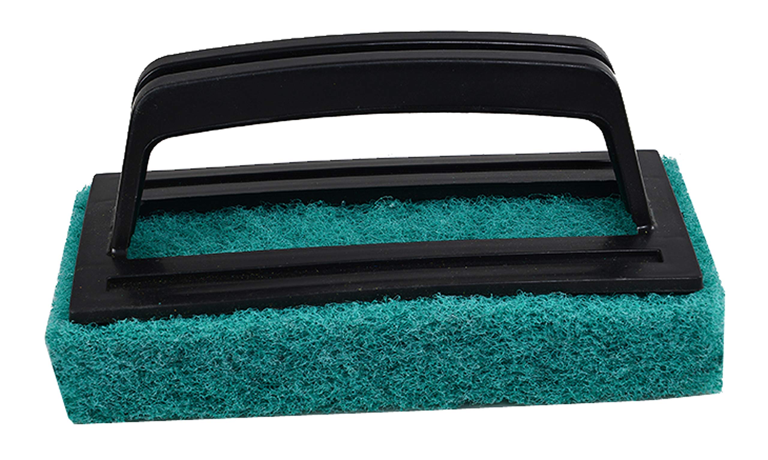 3Pcs Screen Printing Brush Scrub Pads - Black Handle for Degreasing & Reclaiming in Silk Screen Cleaning
