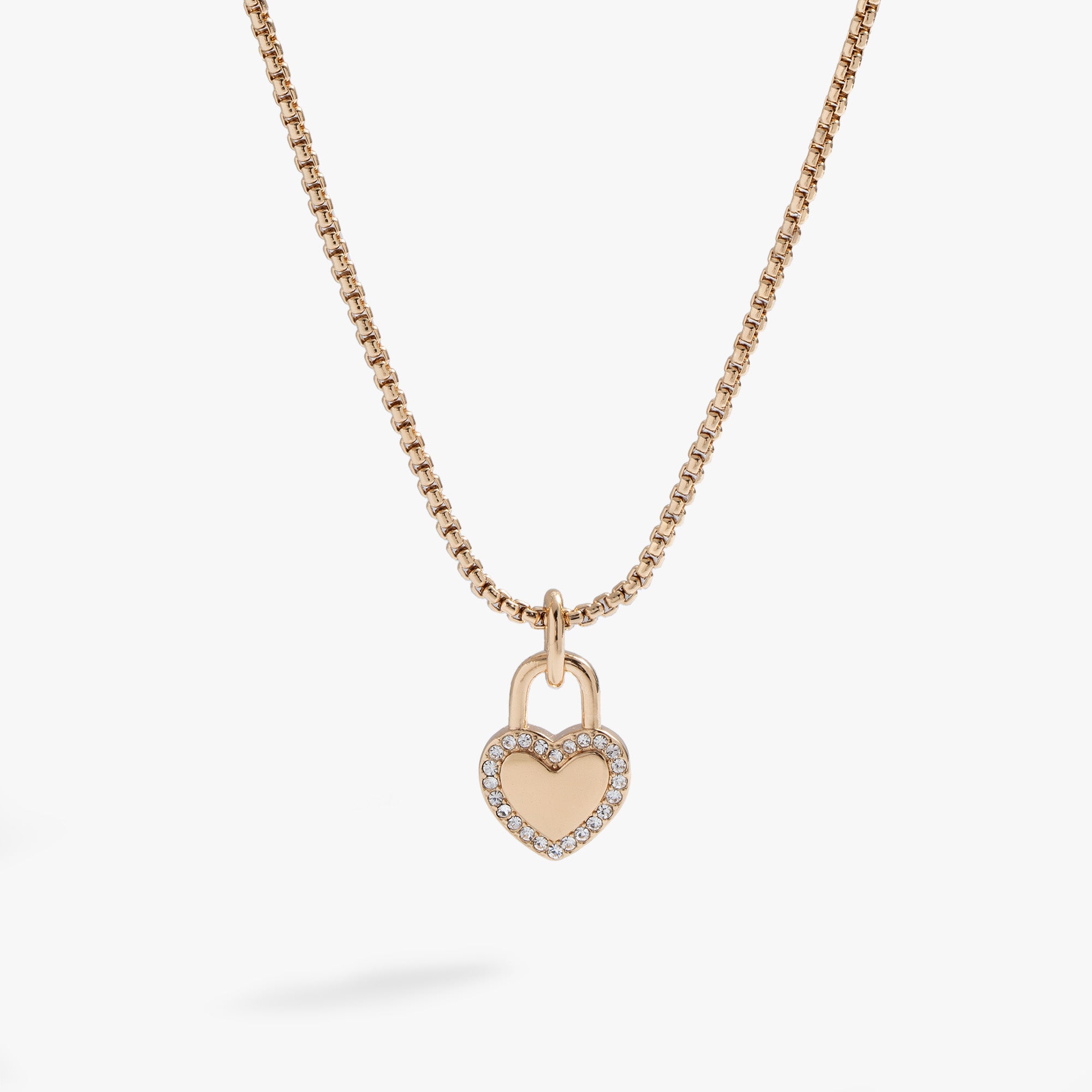 Follow Your Dreams Heart Lock Necklace - Romantic Gift for Her, Valentine's Day, Anniversary & Special Occasions