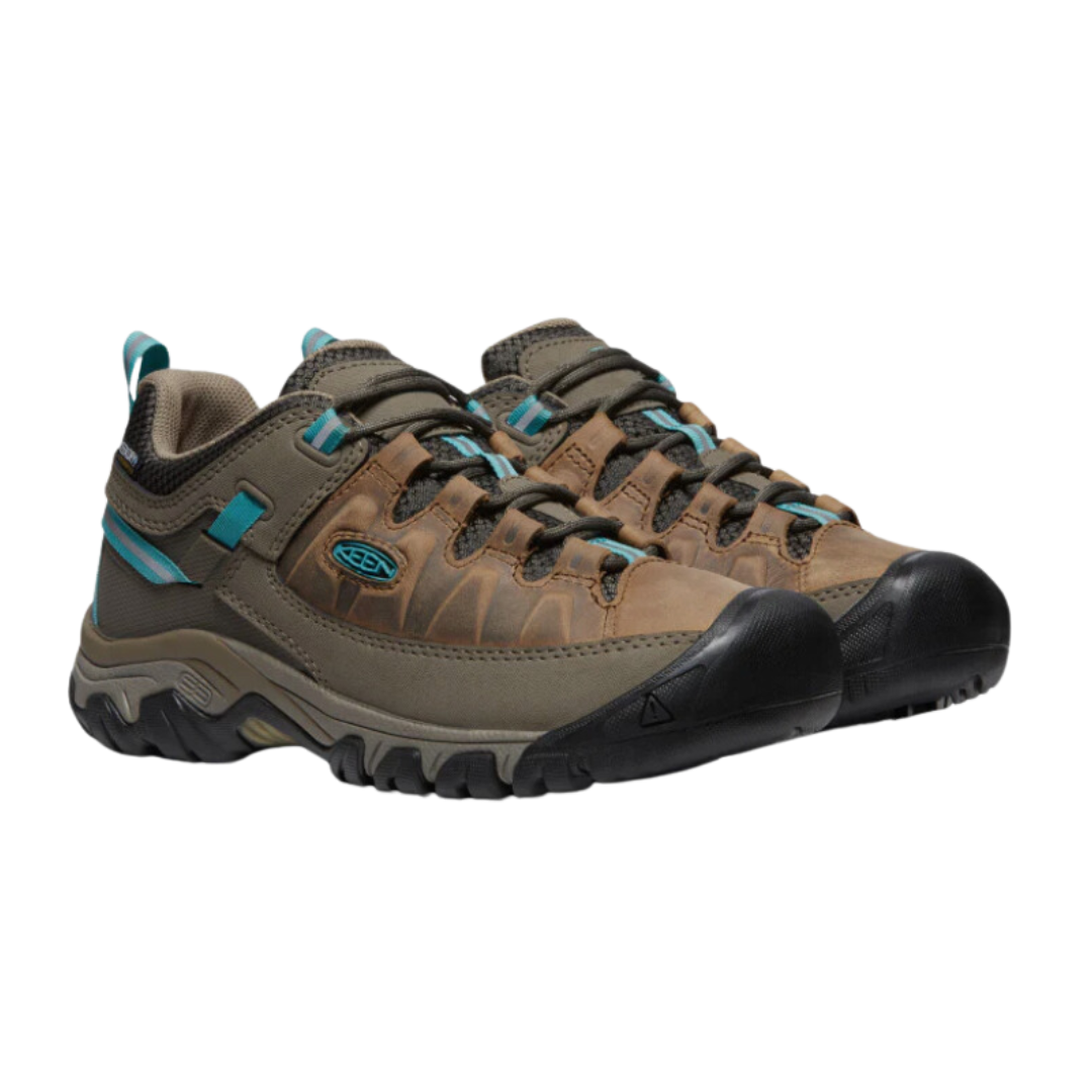 Women's KEEN Targhee III Low Hiking Shoes - Toasted Coconut/Porcelain - Waterproof & Lightweight Trail Shoes for Women | Perfect for Hiking, Walking & Outdoor Adventures