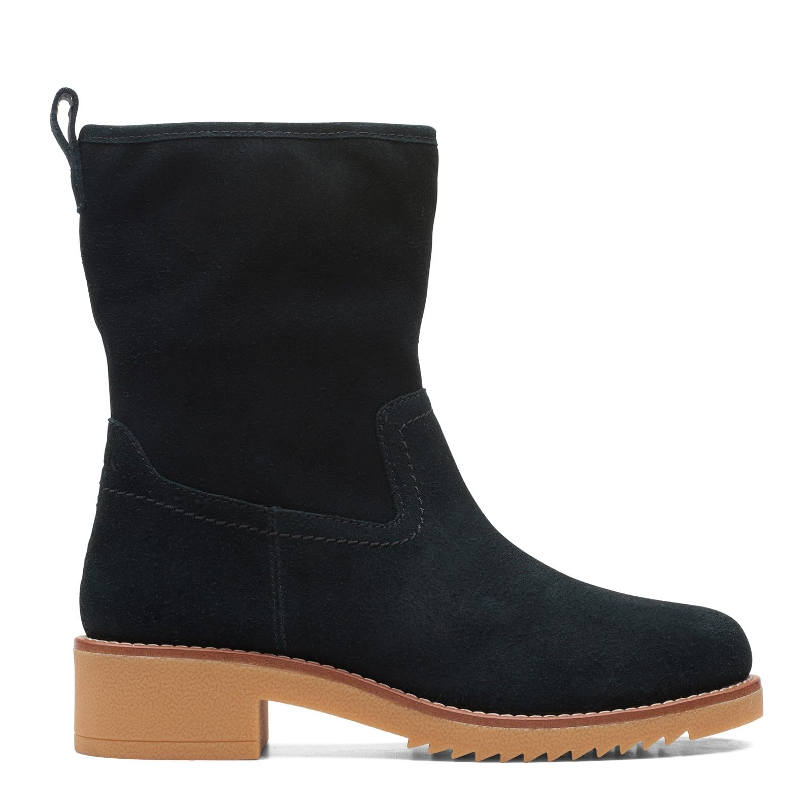Clarks Women's Eden Mid Hi Boot - Comfortable Ankle Boots for Fall & Winter | Stylish Casual & Work Boots for Women