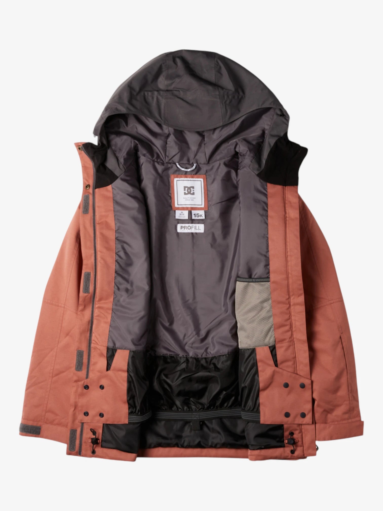 DC Women's Snow Liberate Jacket in Salmon Gray - Waterproof Winter Coat for Skiing & Outdoor Adventures