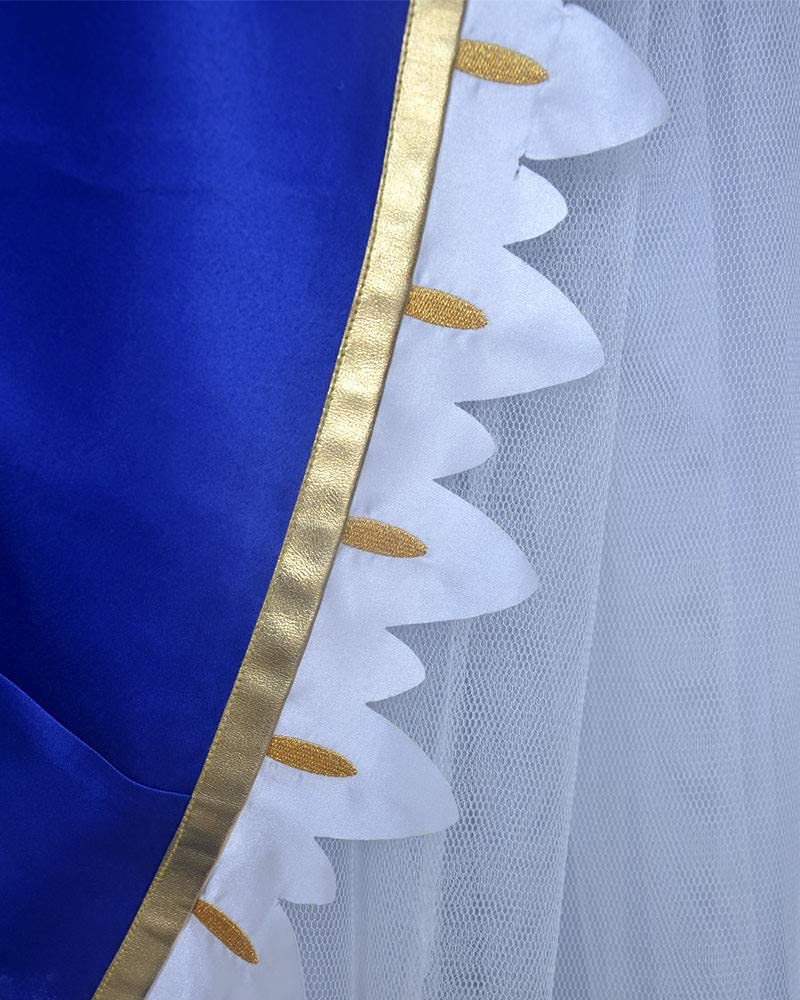 Saber Cosplay Costume for Women - Blue Anime Outfit Top & Skirt Set | Perfect for Halloween, Cosplay Events, Anime Conventions & Themed Parties