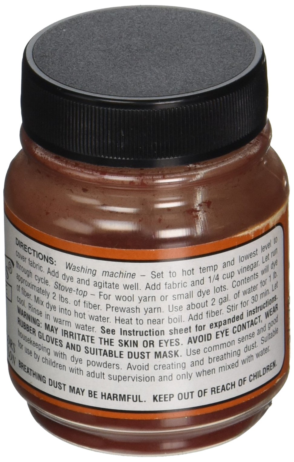 Premium Jacquard Acid Dye Powder for Wool & Silk - 1/2 oz Concentrated Burnt Orange (604) - Perfect for Hand Dyeing, Yarn Crafting & Textile Art Projects