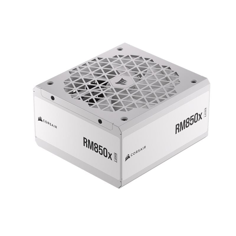 Corsair RM850X Shift 850W White Fully Modular 80+ Gold ATX Power Supply - Perfect for Gaming PCs, Workstations & High-Performance Builds
