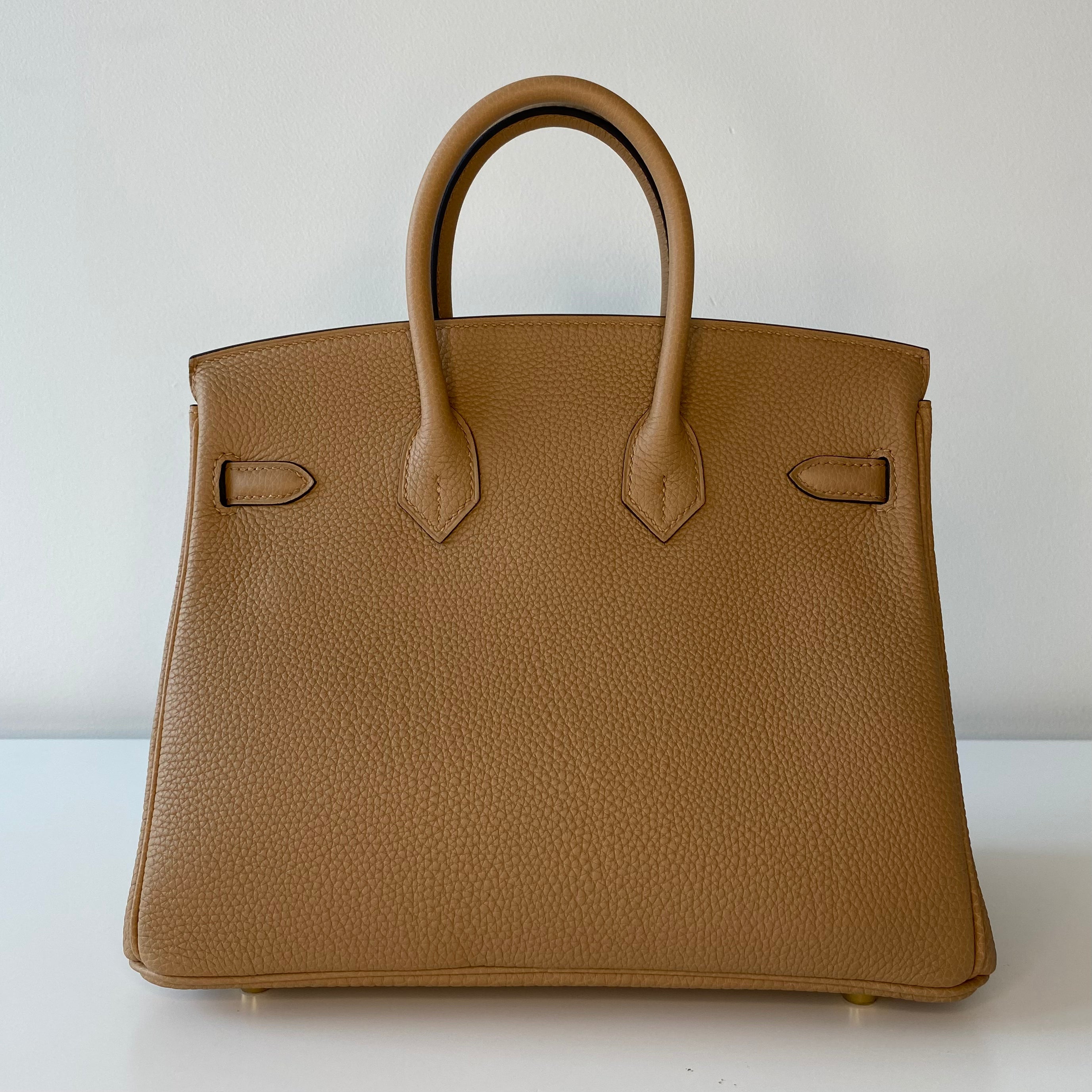 Authentic Hermès Birkin 25 Bag in Chai Togo Leather with Gold Hardware - Luxury Handbag for Women, Perfect for Work, Travel & Special Occasions