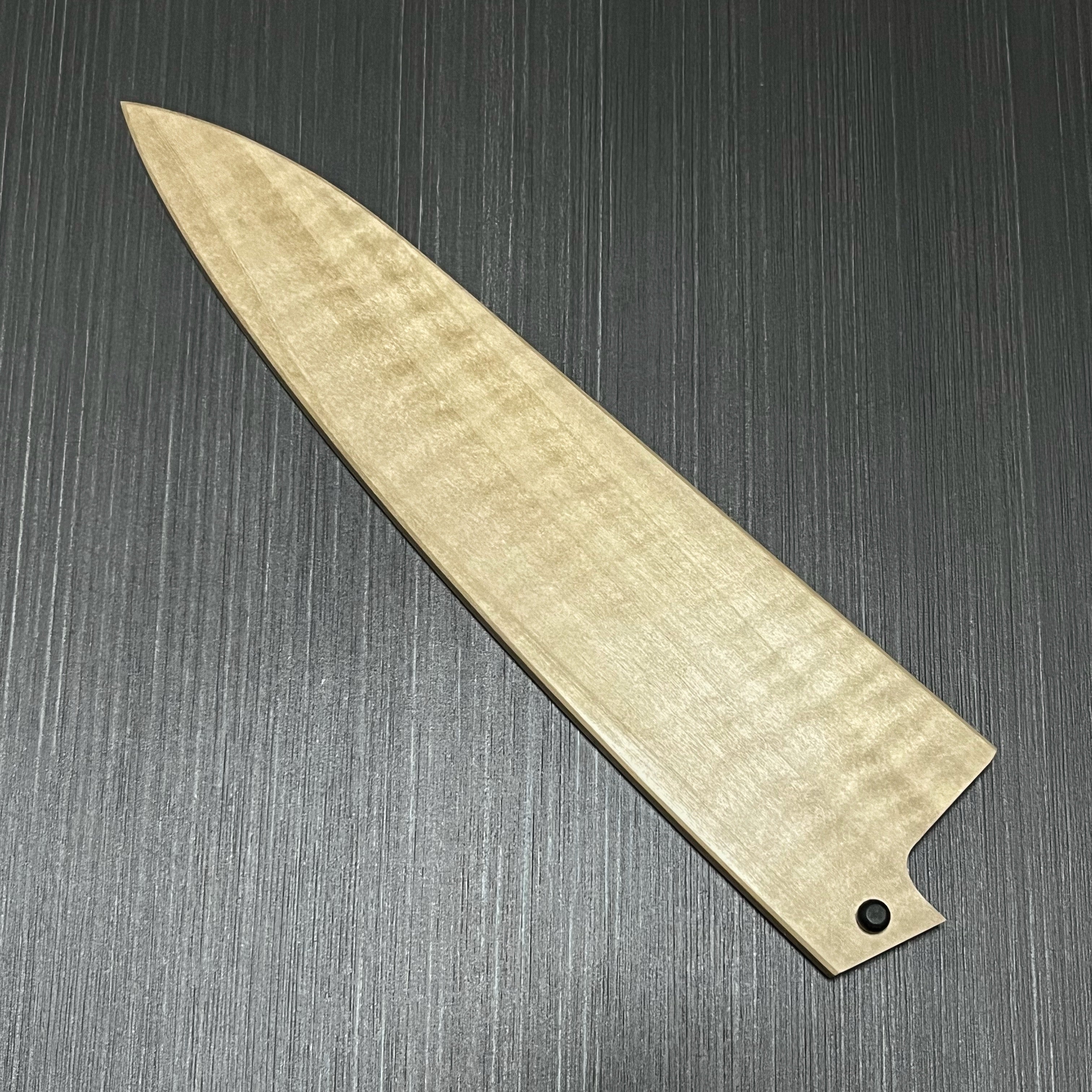 Premium Saya Sheath for Gyuto Chef Knife - 3mm Thickness & 240mm Length - Perfect for Kitchen Storage, Travel & Knife Protection