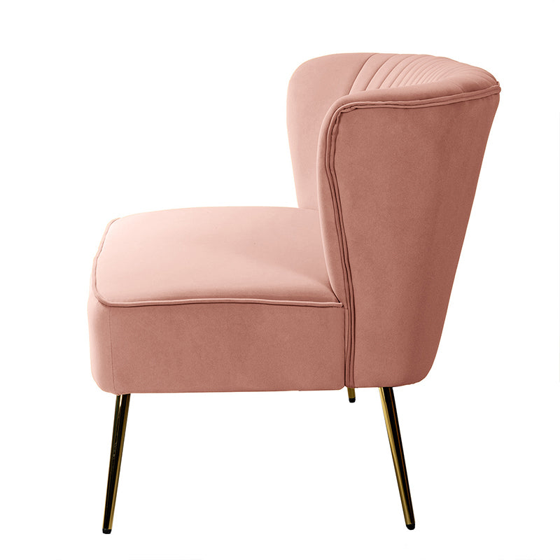Bariana Velvet Loveseat - Soft & Luxurious Small Couch for Living Room, Bedroom, or Office - Perfect for Cozy Seating & Home Decor