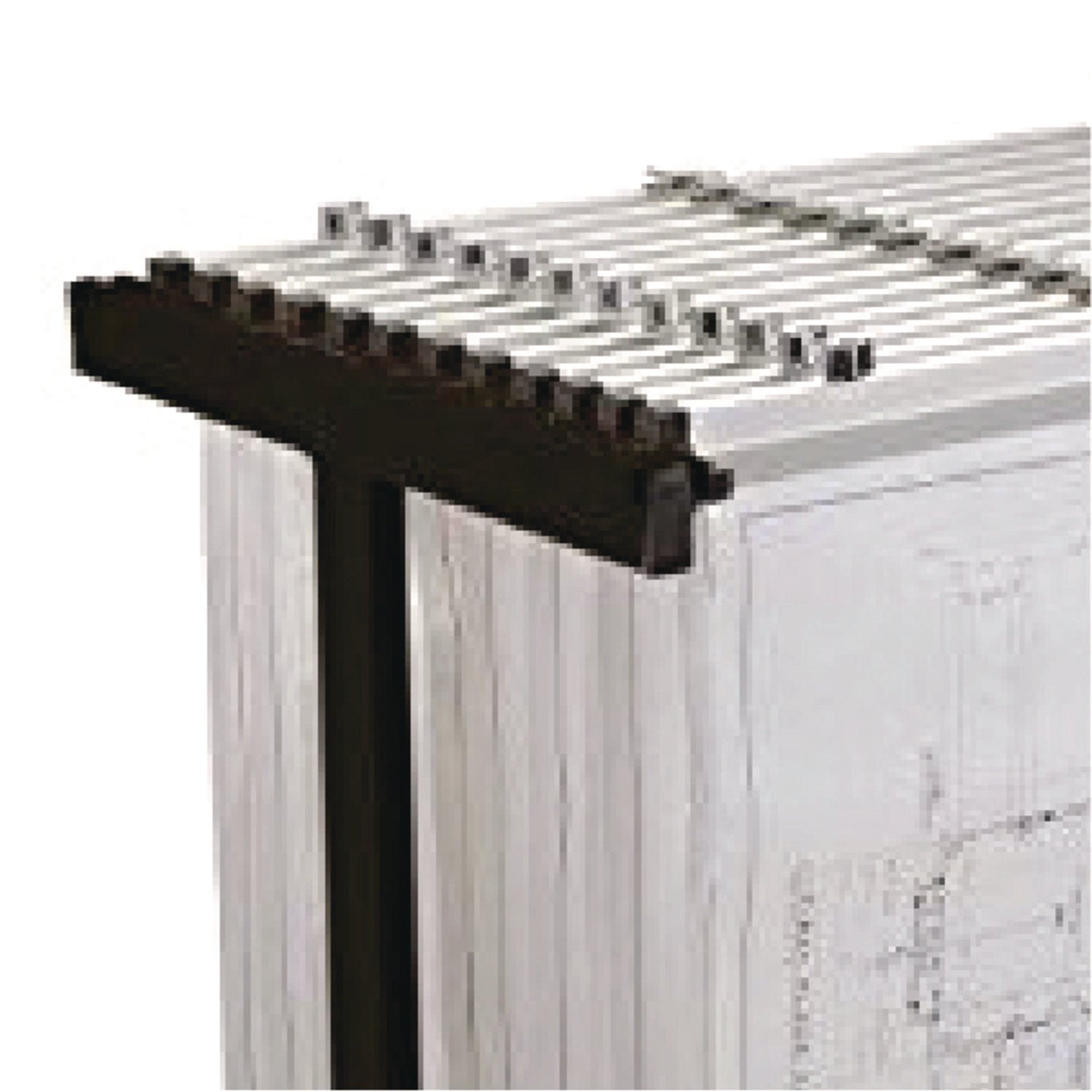 AdirOffice Expandable Blueprint Storage Cabinet - Mobile Plan Center for Architects & Engineers - Holds Documents 20.5