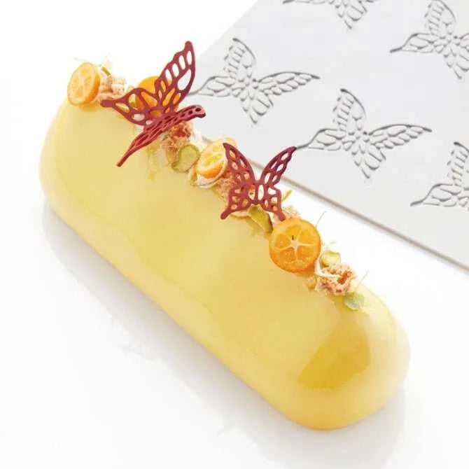 12-Piece Mariposa Silicone Mold Set for Baking, Candles, Soap Making - Small Butterfly & Flower Shapes for DIY Crafts, Resin Art, Cupcake Decorations
