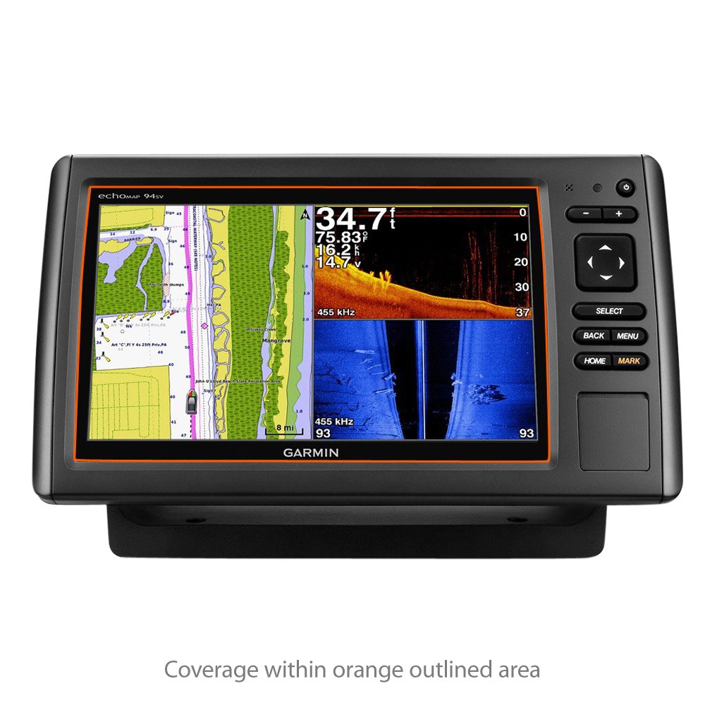 Garmin echoMAP 94sv Screen Protector - Anti-Glare & Anti-Fingerprint (2-Pack) for Marine Navigation