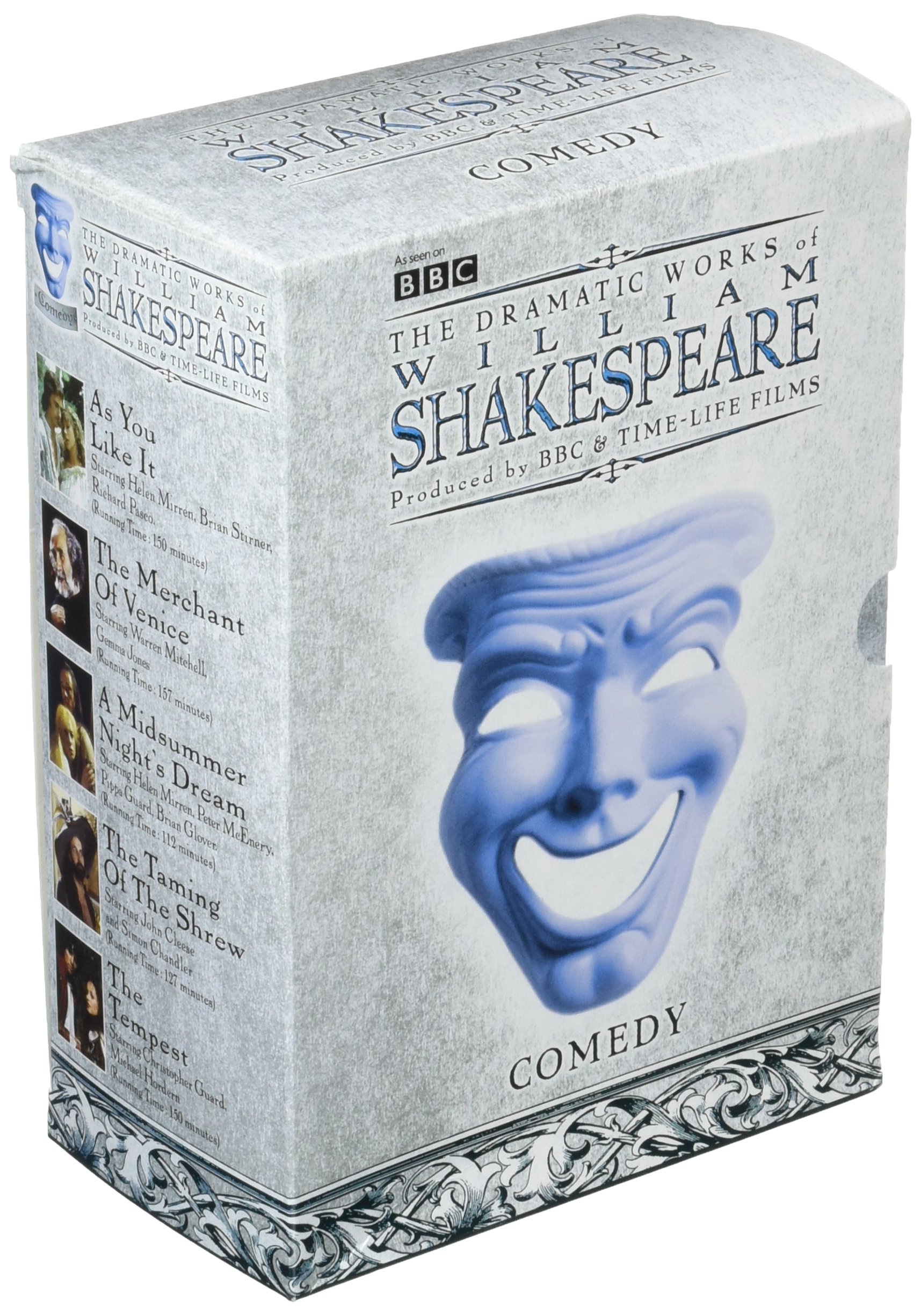 BBC Shakespeare Comedies DVD Collection Box Set - Classic British Drama Series for Literature Lovers & Theater Enthusiasts - Perfect for Home Entertainment, Gifts & Educational Use