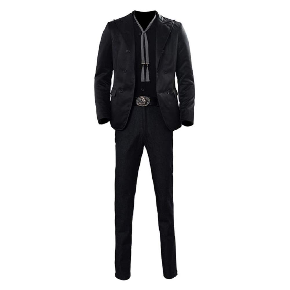 **Adult Crowley Cosplay Costume Full Set - Halloween, Anime Convention, Themed Party Outfit**