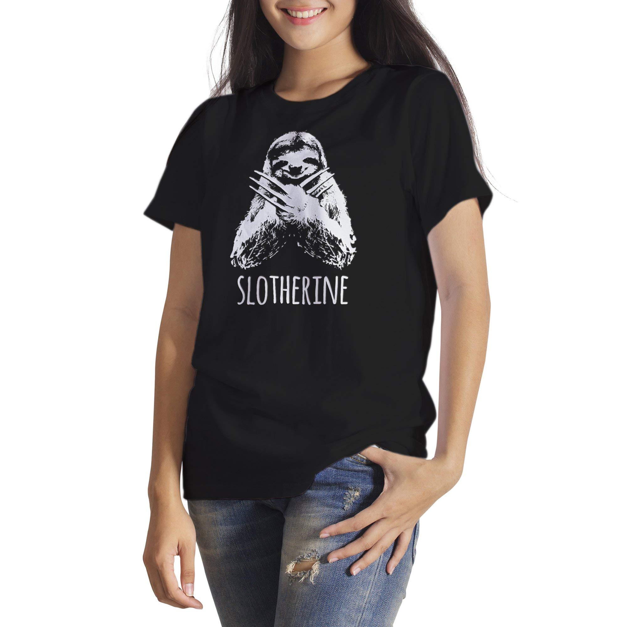Funny Sloth Wolverine T-Shirt - Slotherine Graphic Tee for Men & Women | Perfect for Animal Lovers, Gifts, and Casual Wear