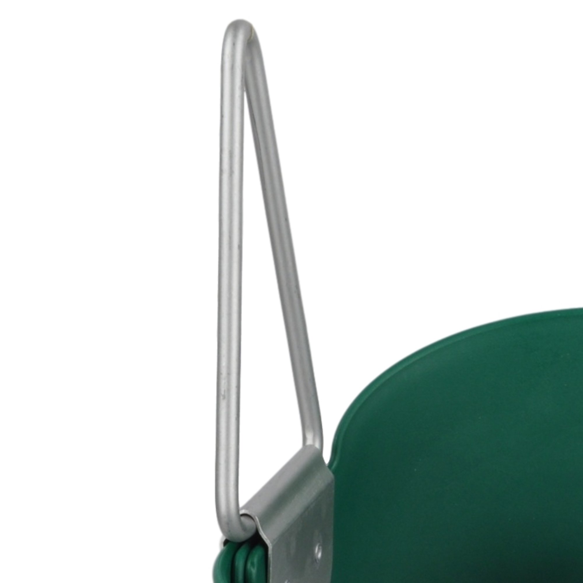 Highback Full Bucket Swing Seat (Green) - Replacement Swing Seat Only with Durable SSS Logo Sticker - Perfect for Backyard Playsets, Parks & Playgrounds