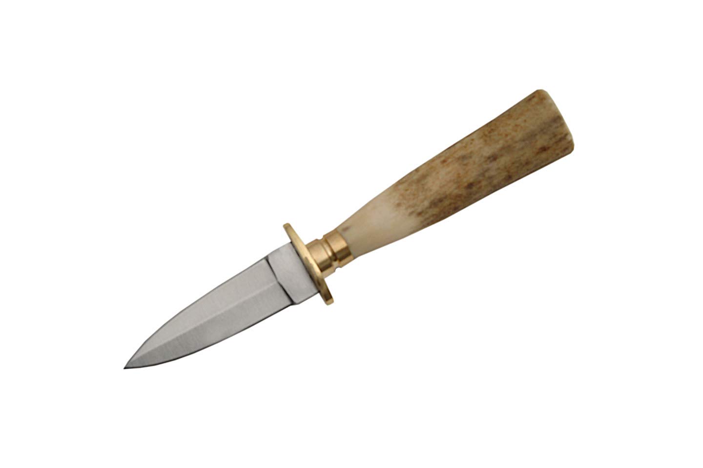 Mini Steel Stag Dagger - Handcrafted Hunting Knife with Leather Sheath | Outdoor Camping, Survival Gear & Collectible Gift for Men