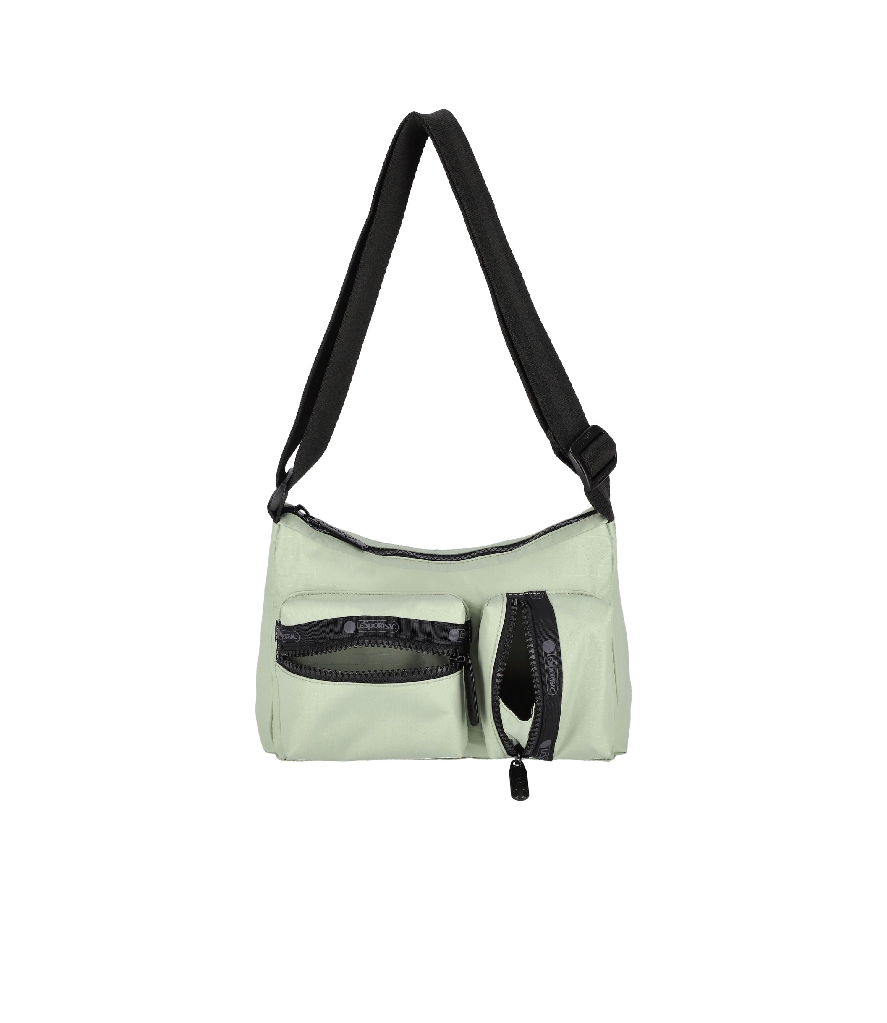 Durable Small Cargo Shoulder Bag for Men & Women - Lightweight Crossbody Bag for Travel, Hiking, and Everyday Use