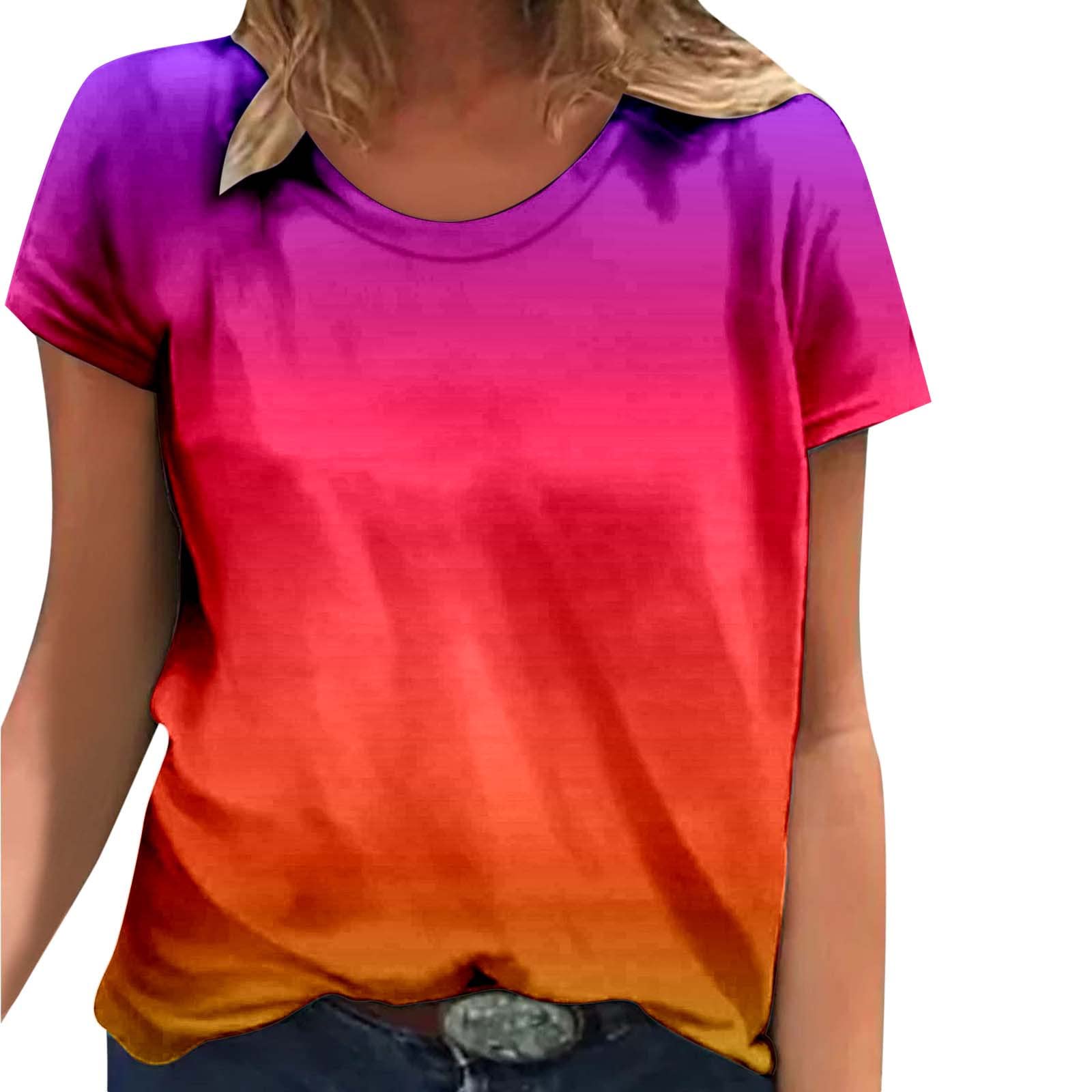 Stylish Plus Size Women's Graphic T-Shirts - Dressy Casual Summer Tops for Business & Everyday Wear | Comfortable & Trendy Blouses for Work, Office & Weekend Outfits