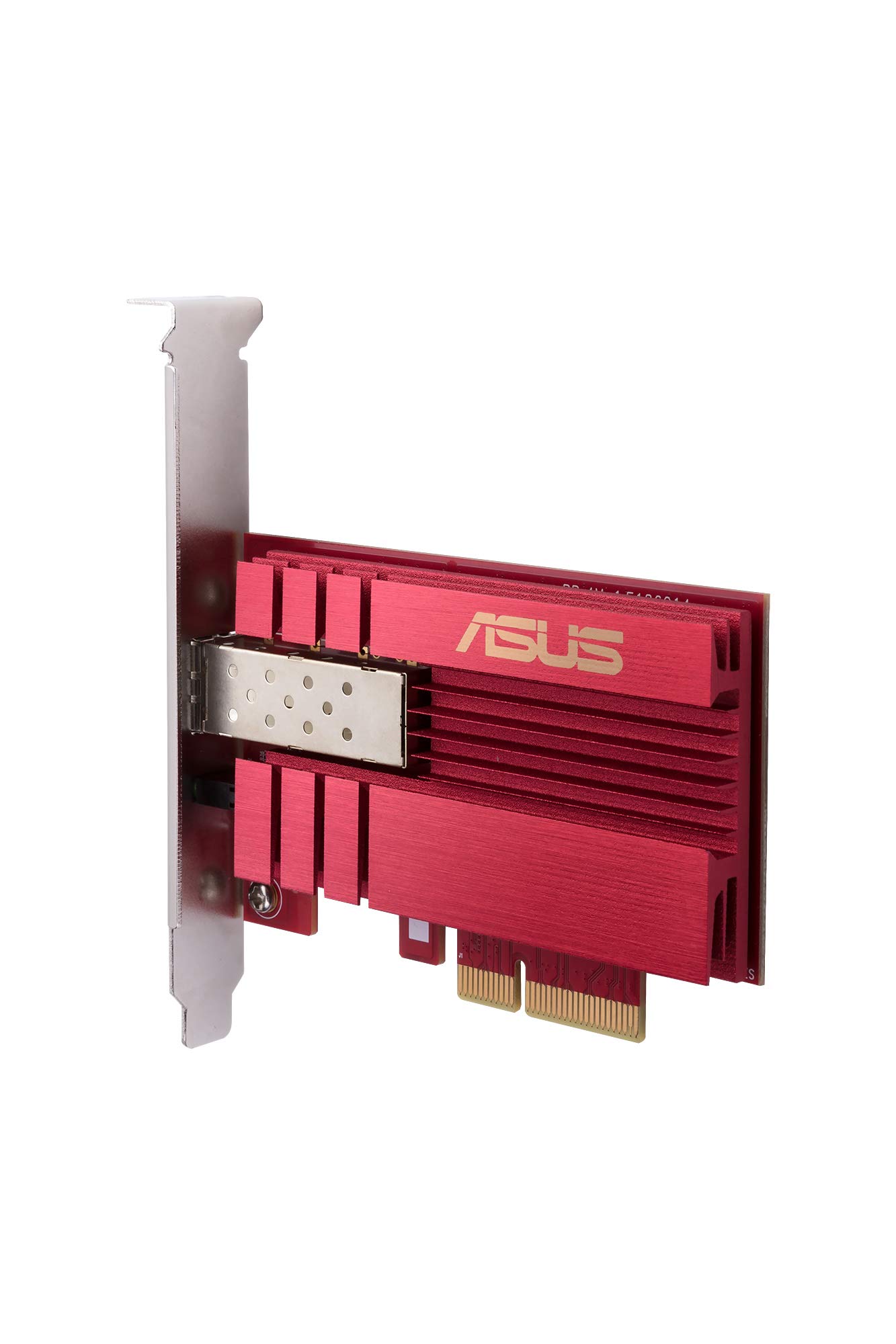 ASUS XG-C100F 10G PCIe Network Adapter with SPF+ Port | High-Speed Fiber & DAC Cable Connectivity | Ideal for Gaming, Server & Data Center Applications