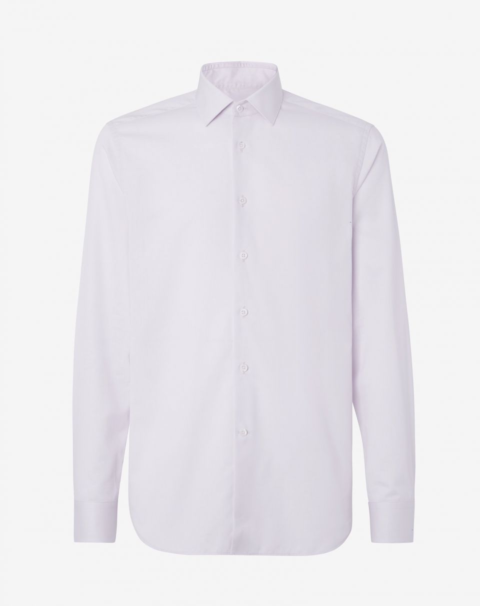Corneliani Wrinkle Free Men's Dress Shirt in Pink - Perfect for Business Meetings & Formal Occasions