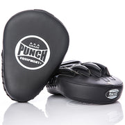 PUNCH FOCUS PADS PRO Thumpas - Black - Martial Arts Training Pads for Boxing, MMA & Kickboxing Practice - Durable Focus Mitts for Fighters & Coaches