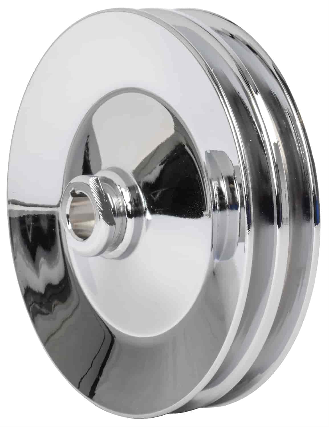 JEGS 504198 High-Performance Power Steering Pulley - Durable Replacement for Smooth Steering - Perfect for Chevy, Ford, Dodge & More - Ideal for Off-Roading, Towing & Daily Driving
