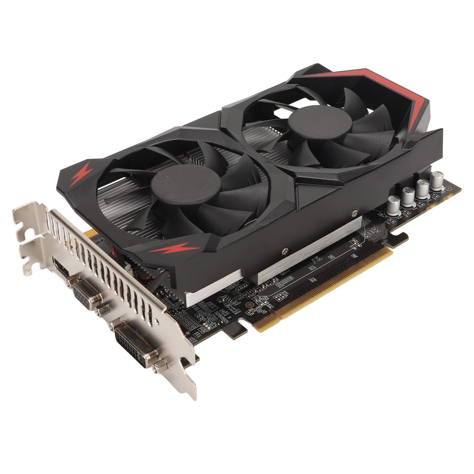 1.5GB GDDR5 192Bit Gaming Graphics Card - 3760MHz Memory Clock, 3 Output Ports (DVI/VGA), HDR Technology & Dual Cooling Fans for PC Gaming - Perfect for Esports, VR & 4K Gaming