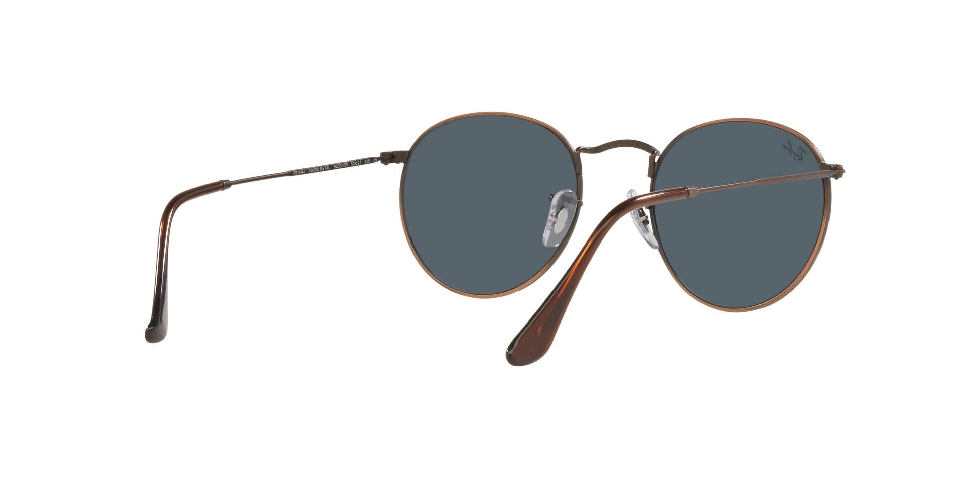 Ray-Ban RB3447 Round Metal Sunglasses for Men & Women - Classic Retro Polarized UV Protection - Perfect for Driving, Beach & Outdoor Activities