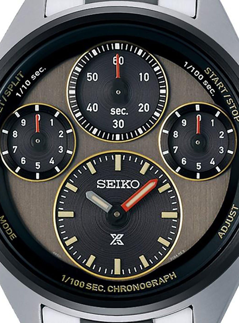 SEIKO PROSPEX Speedtimer 1/100 Second Solar Chronograph Watch - 40th Anniversary Limited Edition SBER005 (Made in Japan) | Analog Quartz Men's Sports Watch for Diving, Racing & Outdoor Adventures