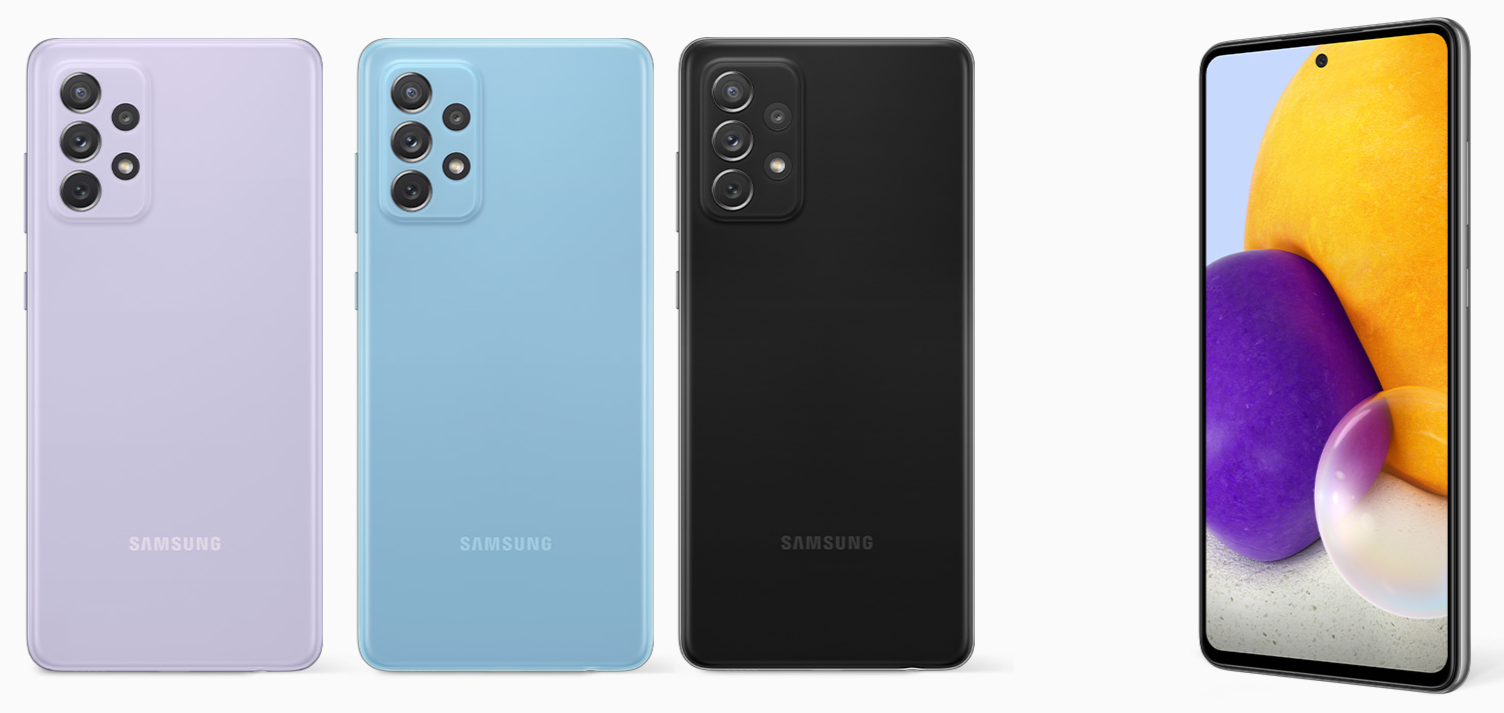 Samsung Galaxy A72 5G Smartphone - 6.7